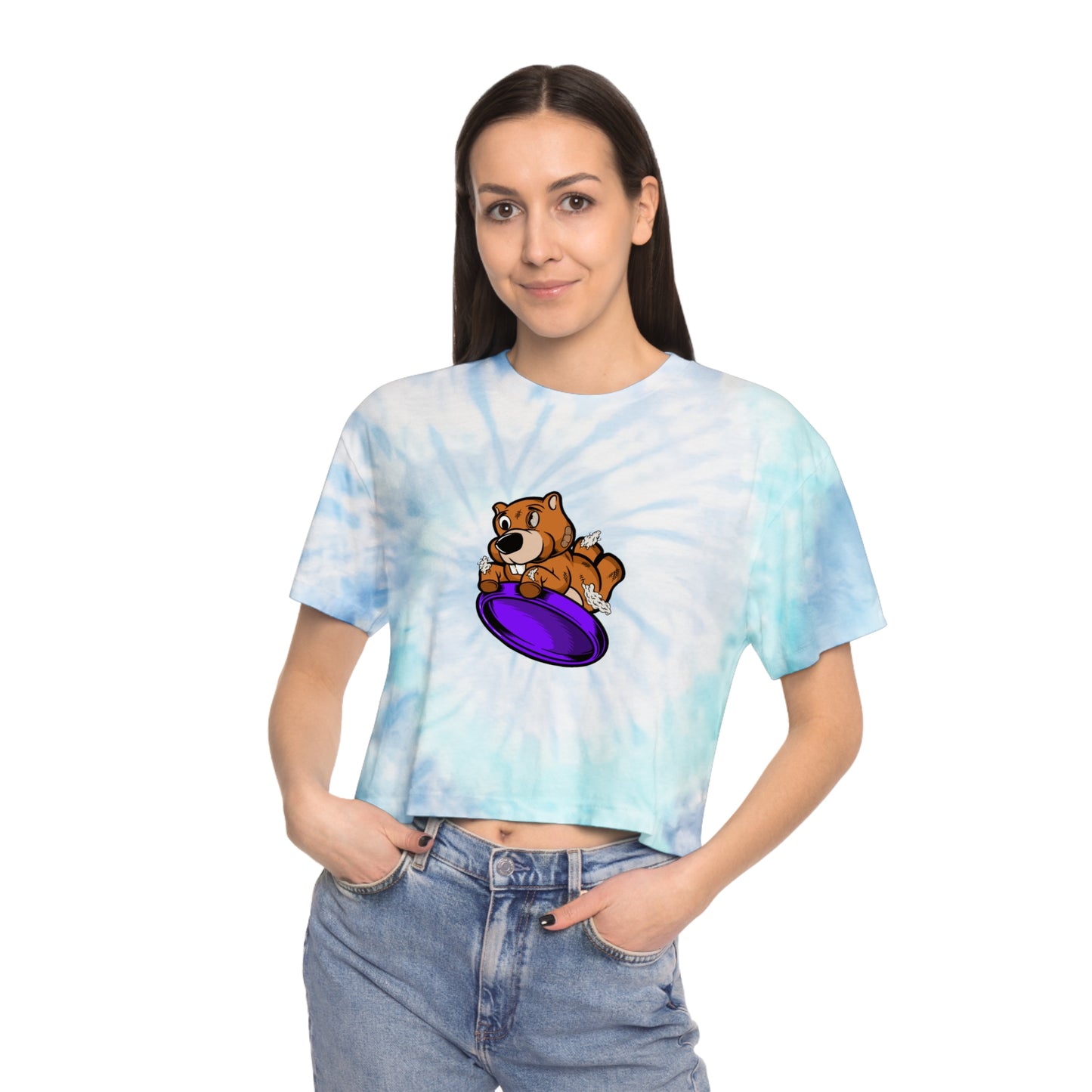 Women's Tie-Dye Crop Tee Donnie