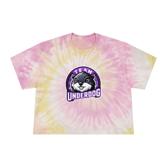 Underdog Women's Tie-Dye Crop Tee