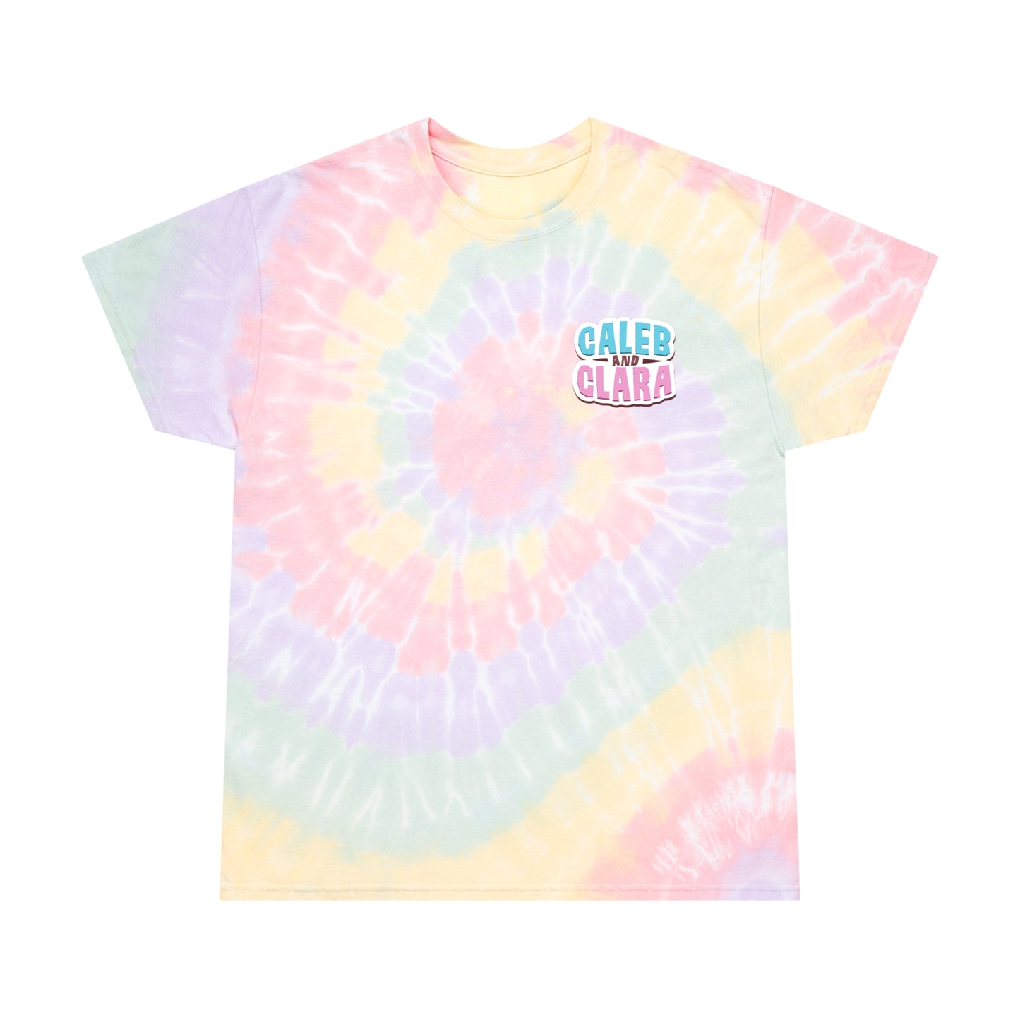 Spooky double logo Tie-Dye Tee, Spiral