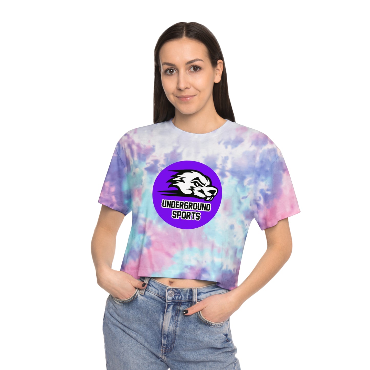 Women's Tie-Dye Crop Tee