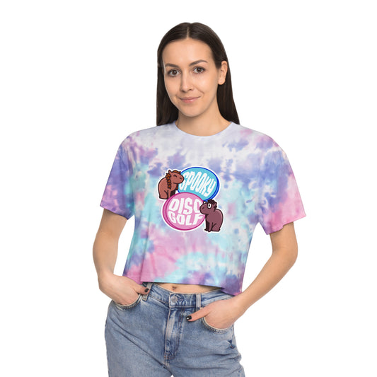 Spooky Women's Tie-Dye Crop top