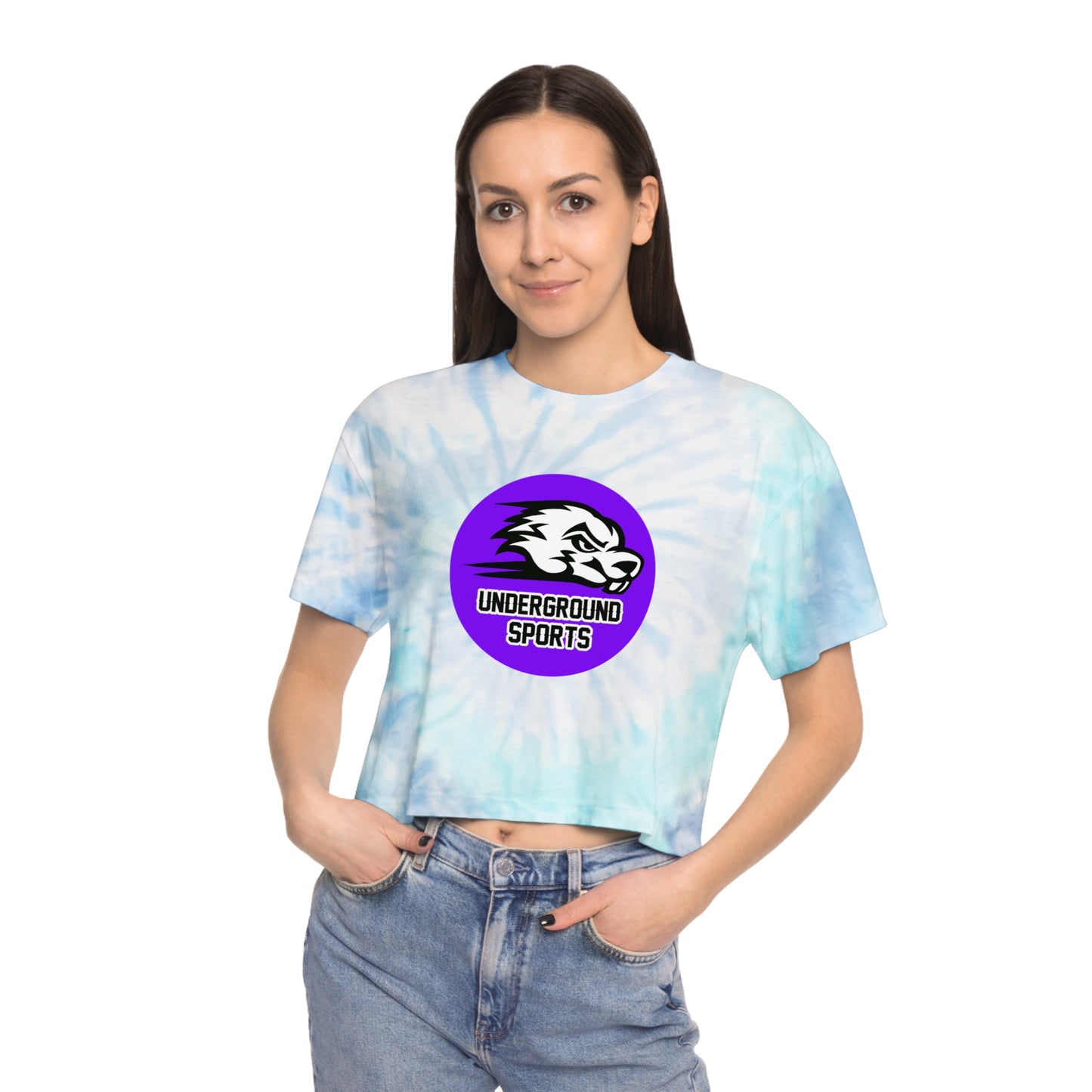 Women's Tie-Dye Crop Tee