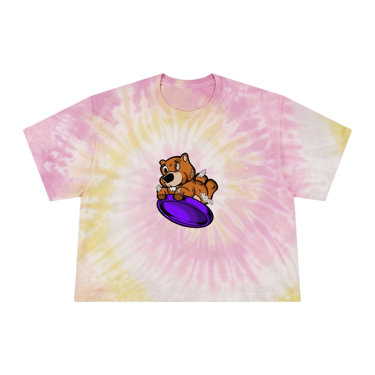 Women's Tie-Dye Crop Tee Donnie