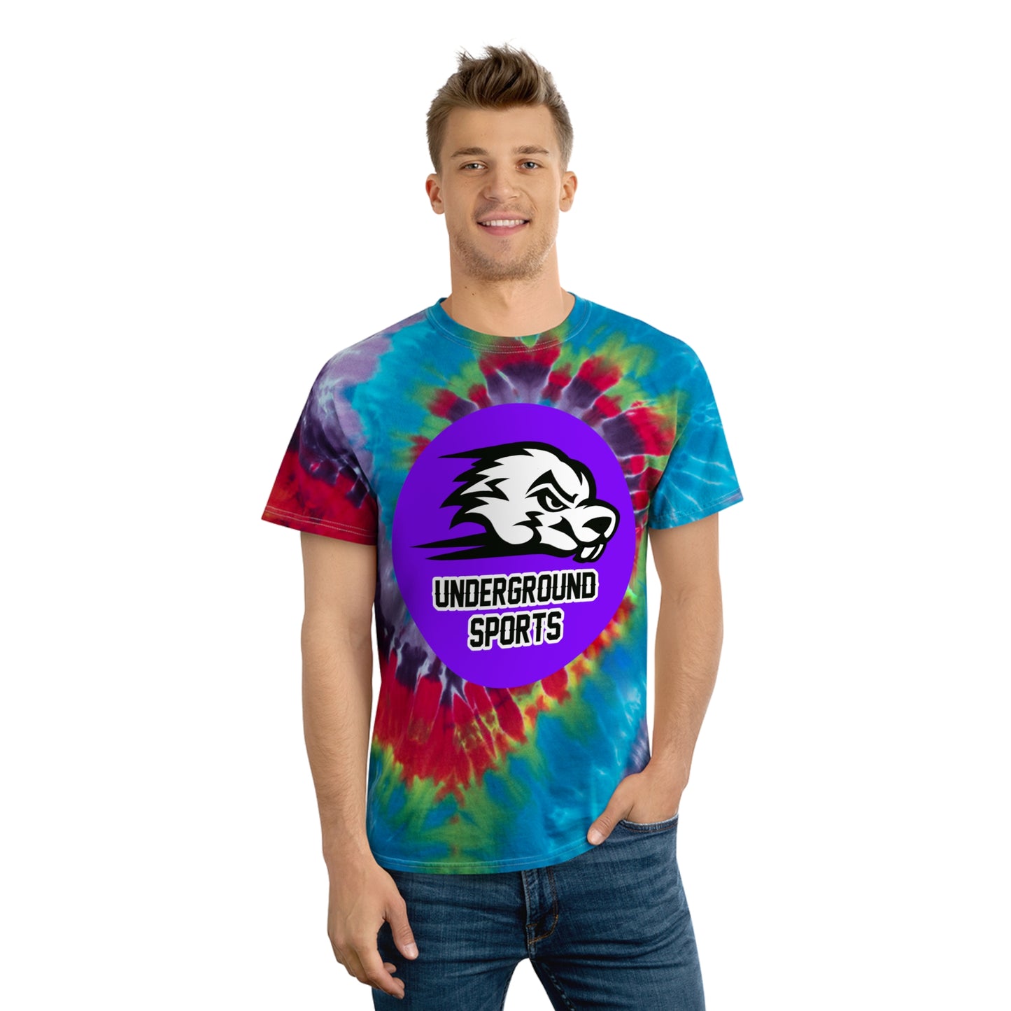 Tie-Dye Tee, Spiral Underground Sports