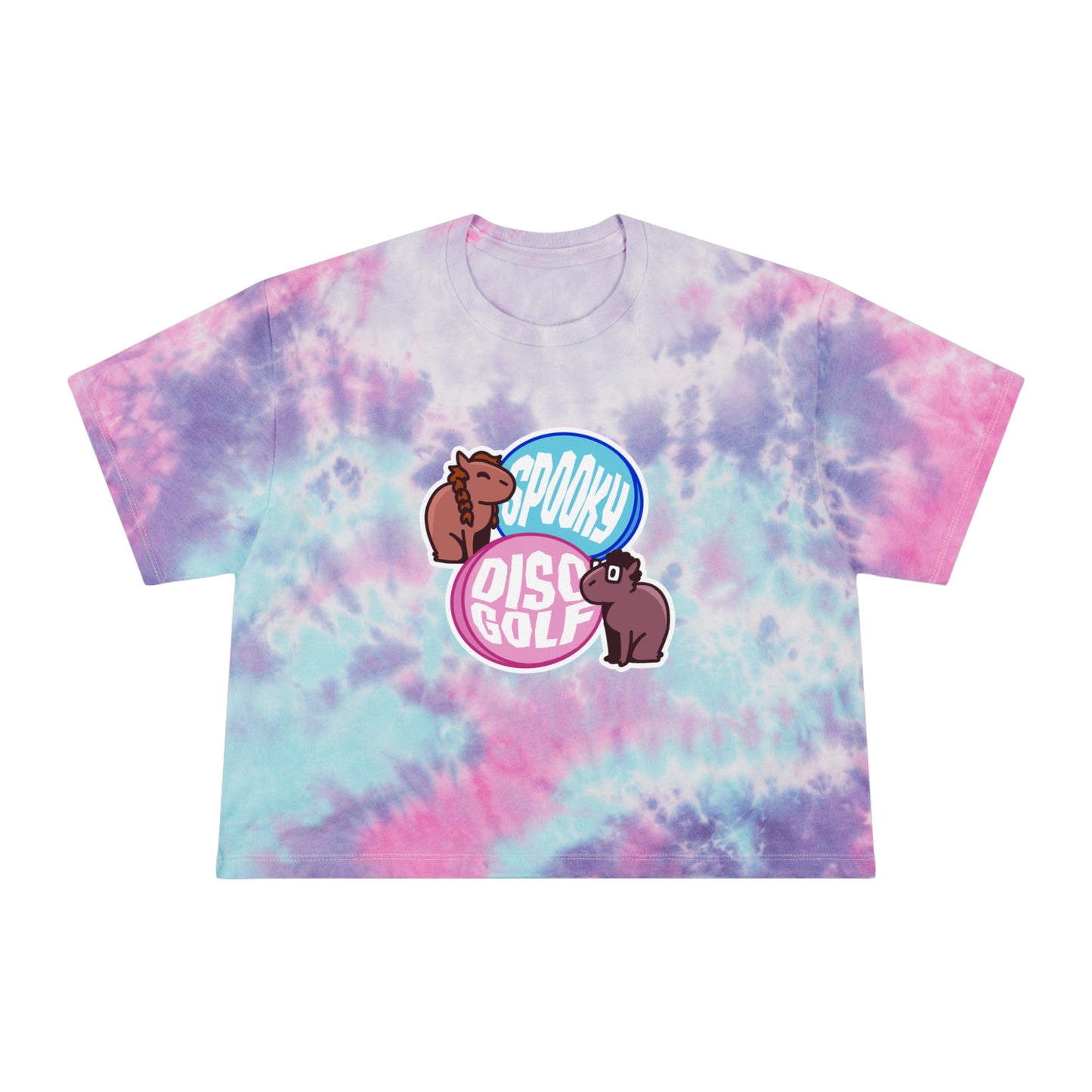 Spooky Women's Tie-Dye Crop top
