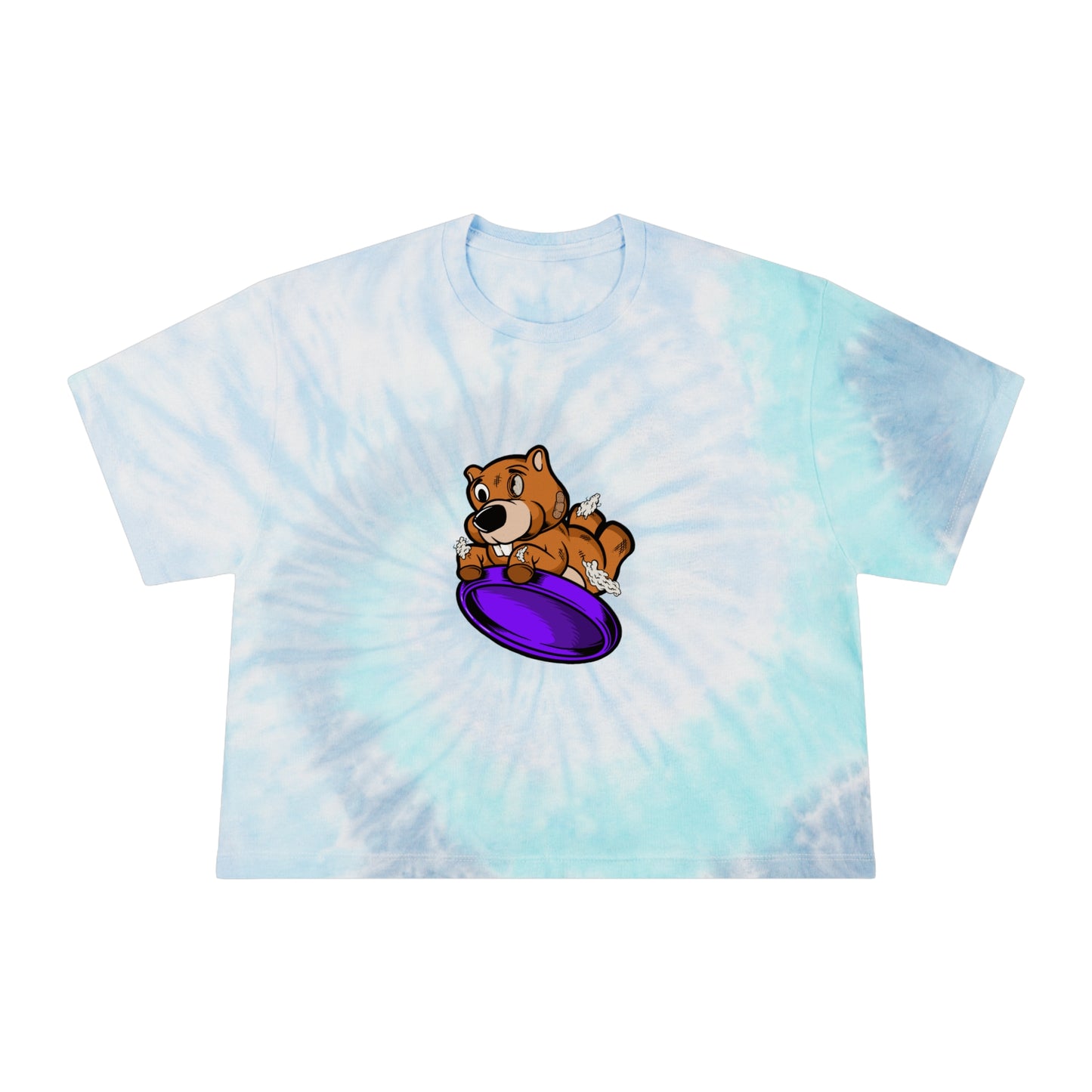 Women's Tie-Dye Crop Tee Donnie