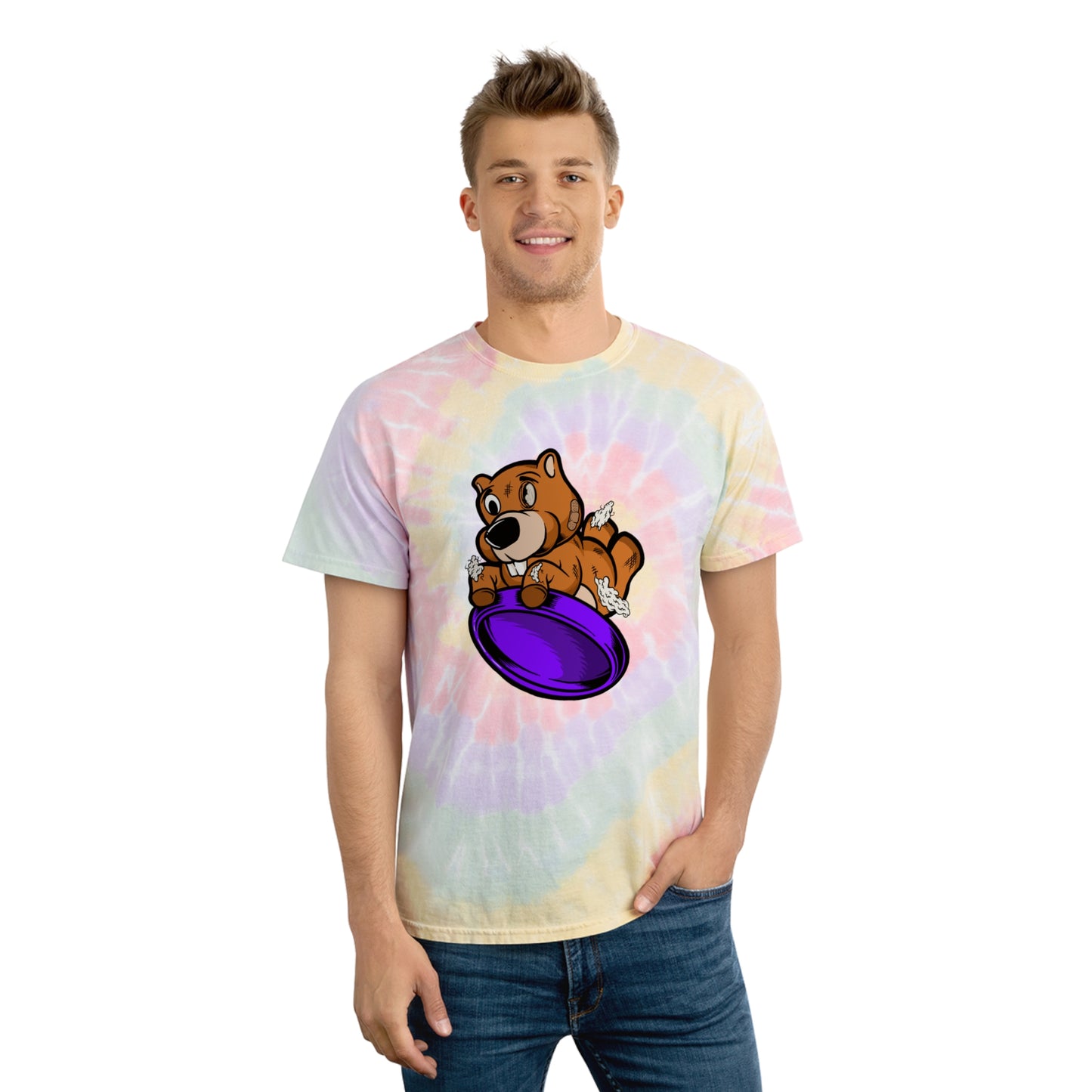 Tie-Dye Tee, Spiral Donnie