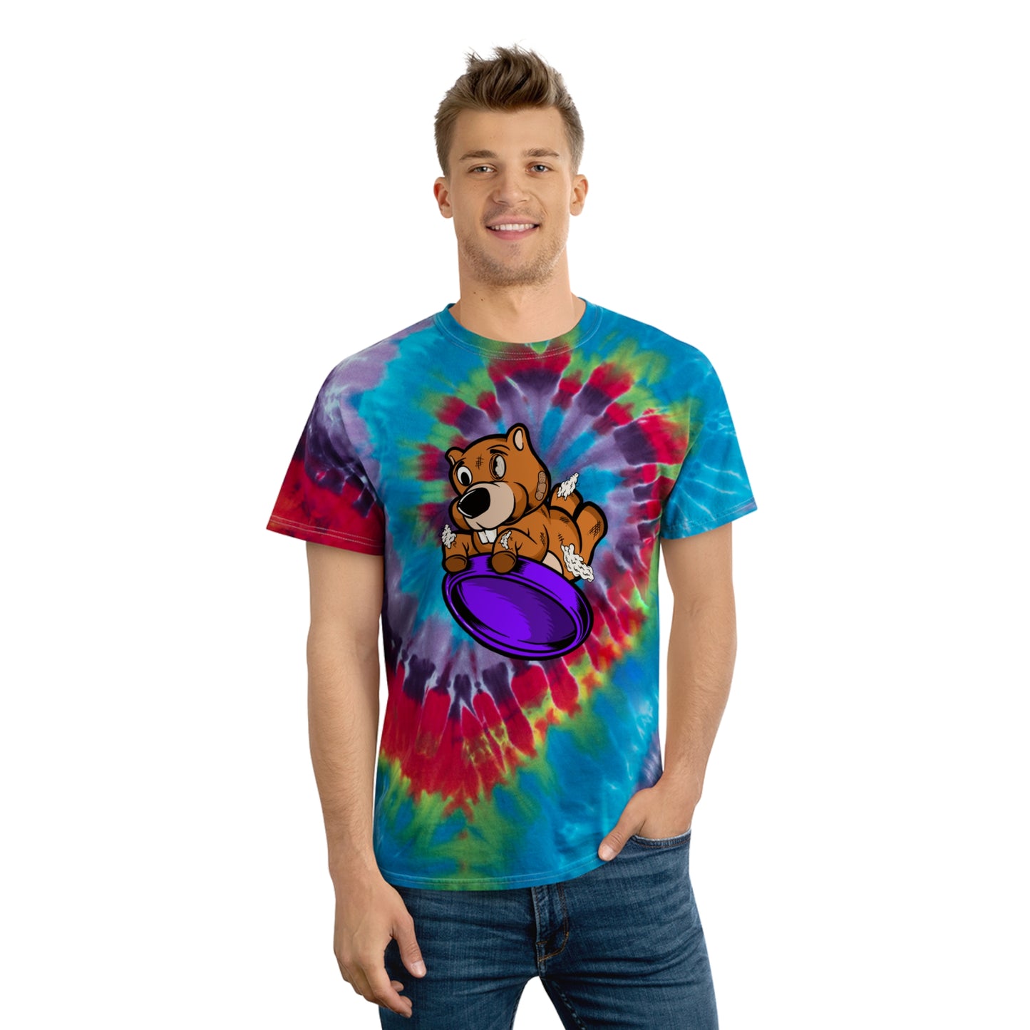 Tie-Dye Tee, Spiral Donnie