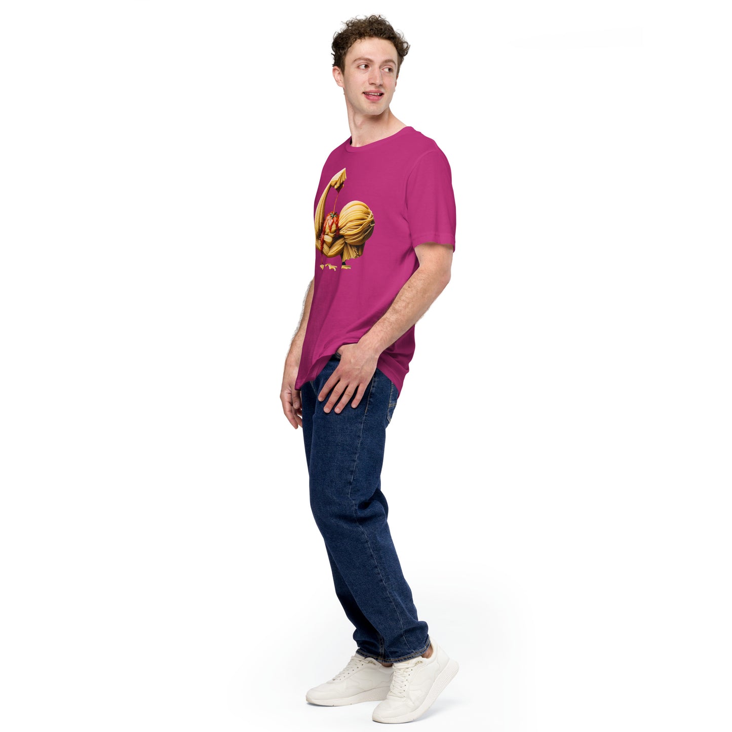 Noodle Arm cotton T-shirt