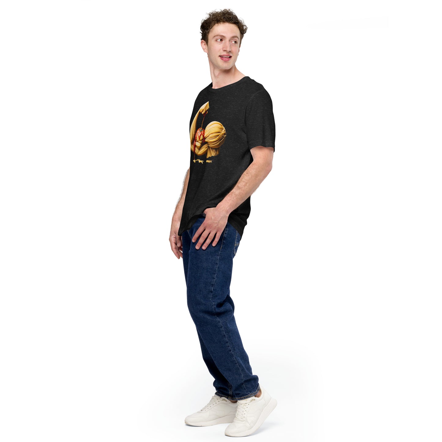 Noodle Arm cotton T-shirt