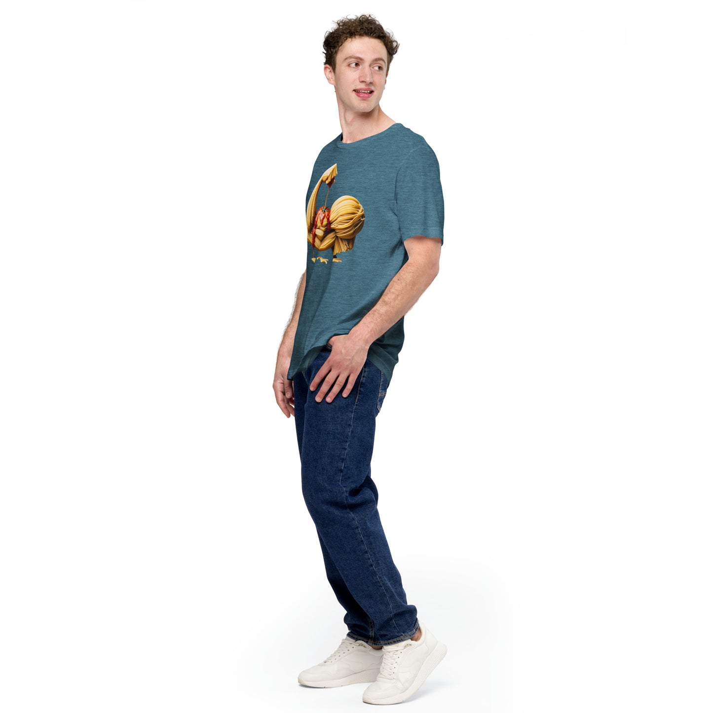 Noodle Arm cotton T-shirt