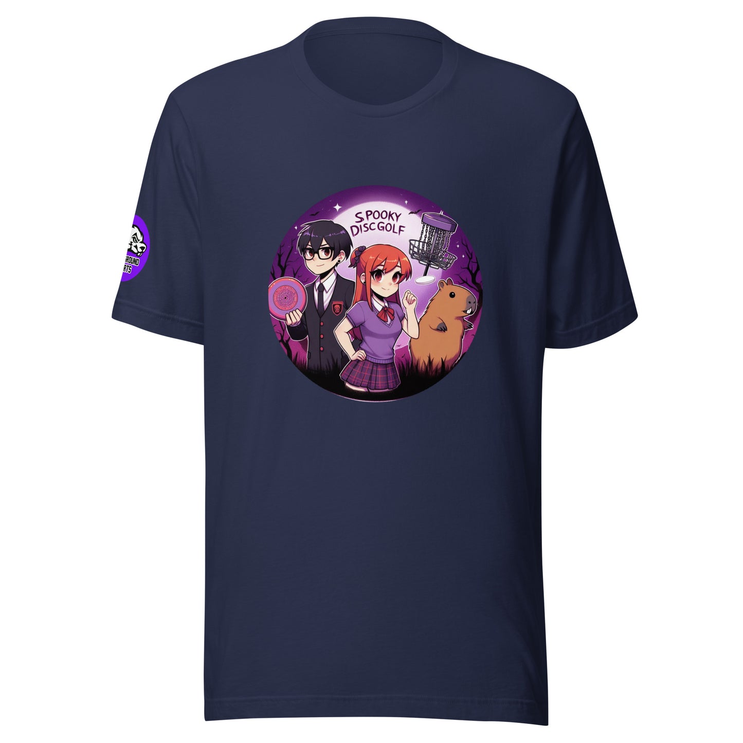 Spooky DiscGolf signature Cotton T