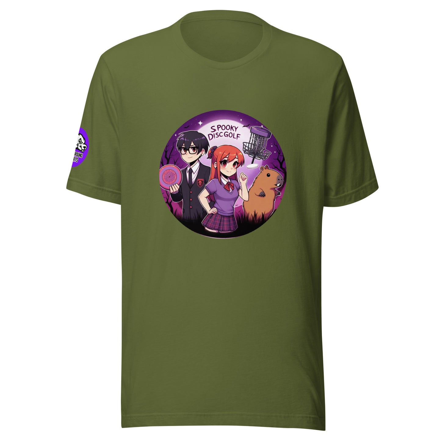 Spooky DiscGolf signature Cotton T