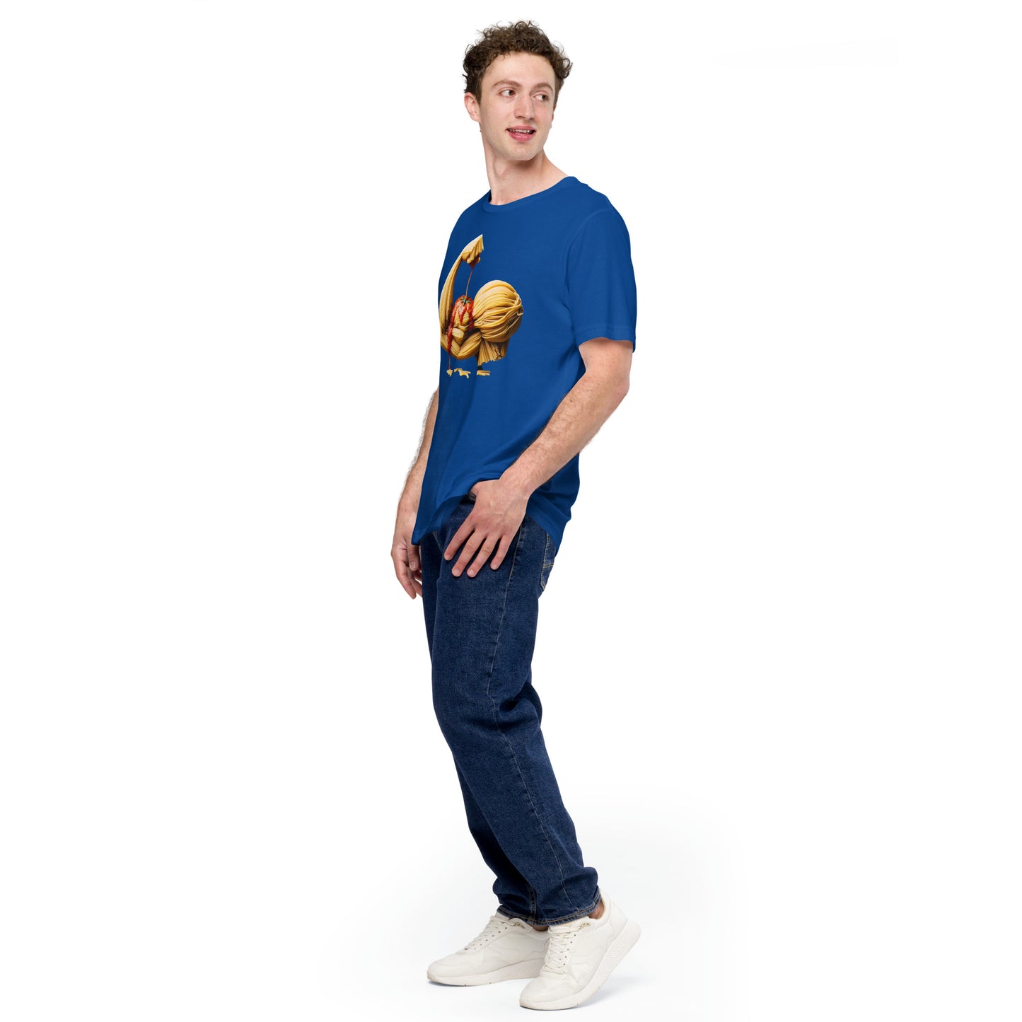 Noodle Arm cotton T-shirt